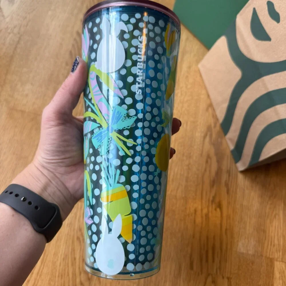 Starbucks Easter 2025 Venti Tumbler 24oz Iced NWT